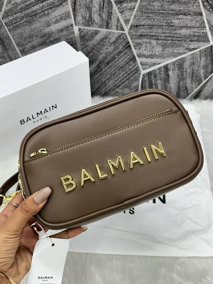 Balmain_Brown_Monogram_Camera_Crossbody_Bag_Unisex_With_OriginalBox