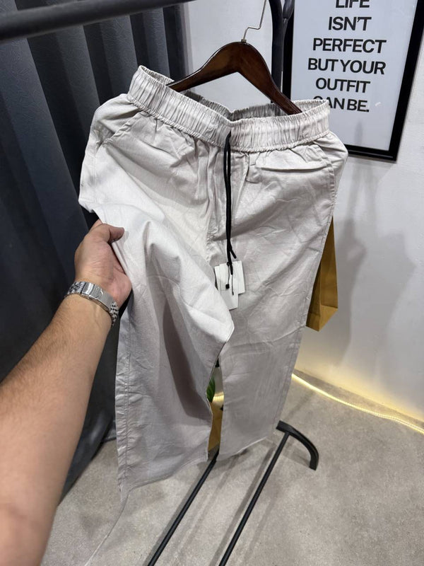Zarra Summer imported linen trouser grey