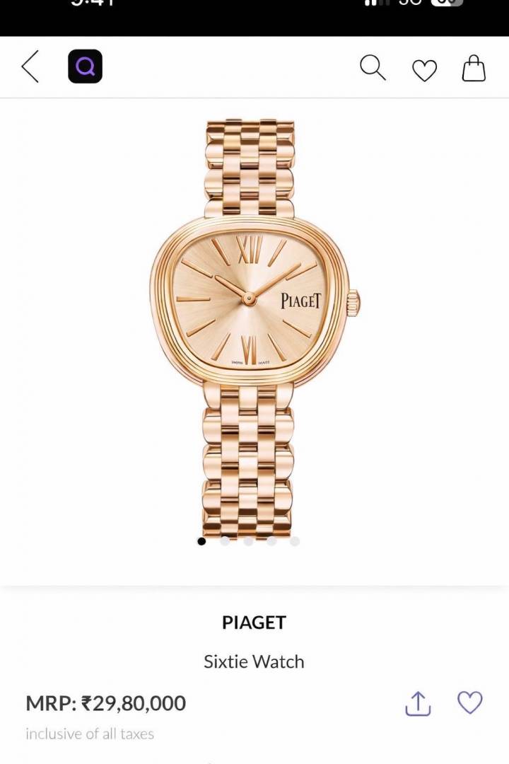 Piaget For Her Heavy Quality 492