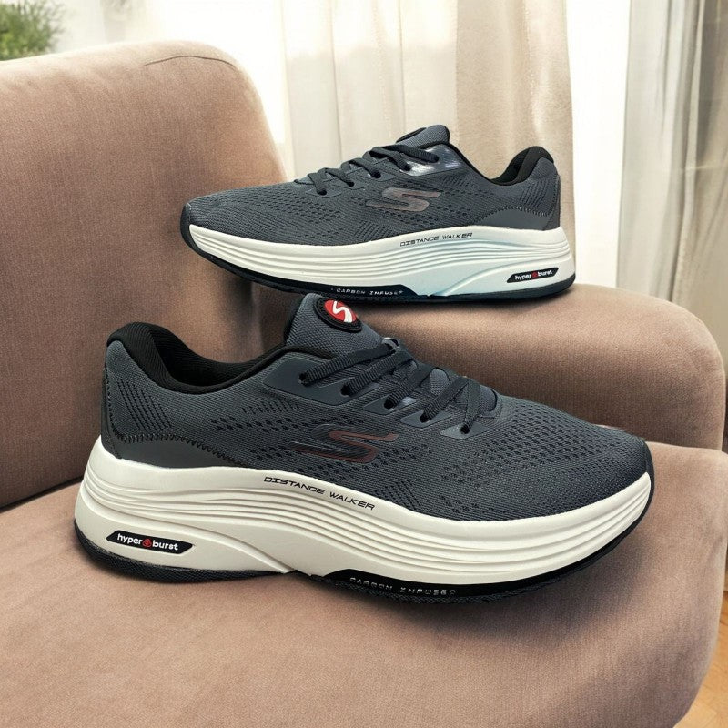 Sketcherss Max Road Hyper Burst Dark Grey