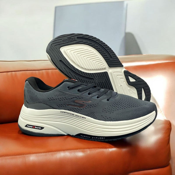 Sketcherss Max Road Hyper Burst Dark Grey