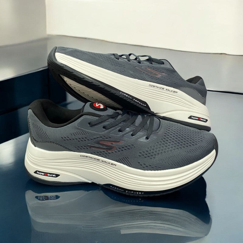 Sketcherss Max Road Hyper Burst Dark Grey