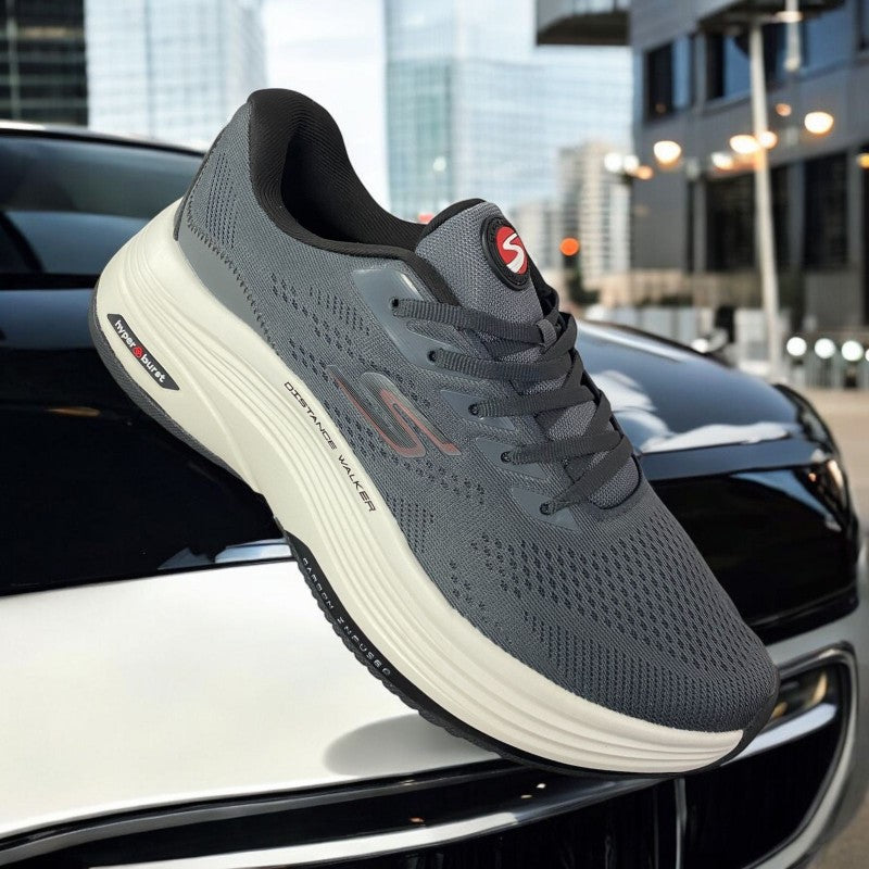 Sketcherss Max Road Hyper Burst Dark Grey