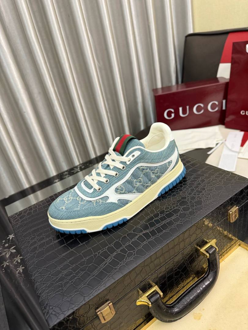 Gucci RE WEB LIGHT BLUE DENIM SNEAKER UA QUALITY