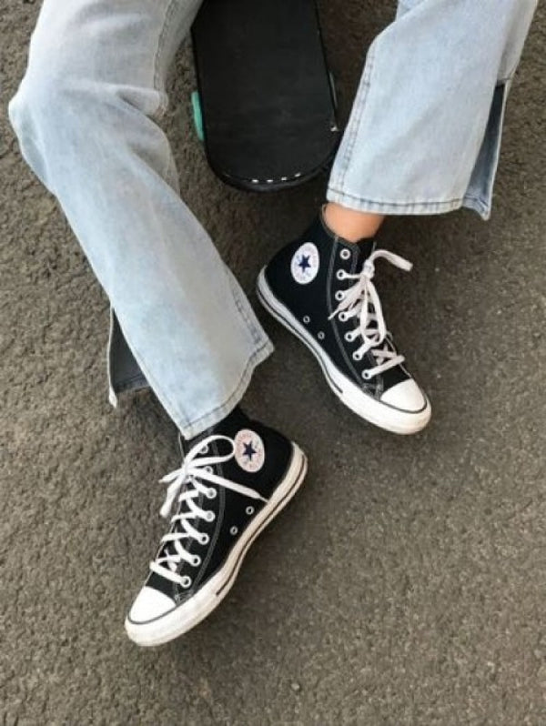 Converssee All Star High Black White For Men s