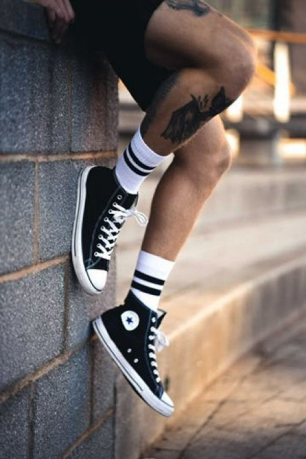 Converssee All Star High Black White For Men s