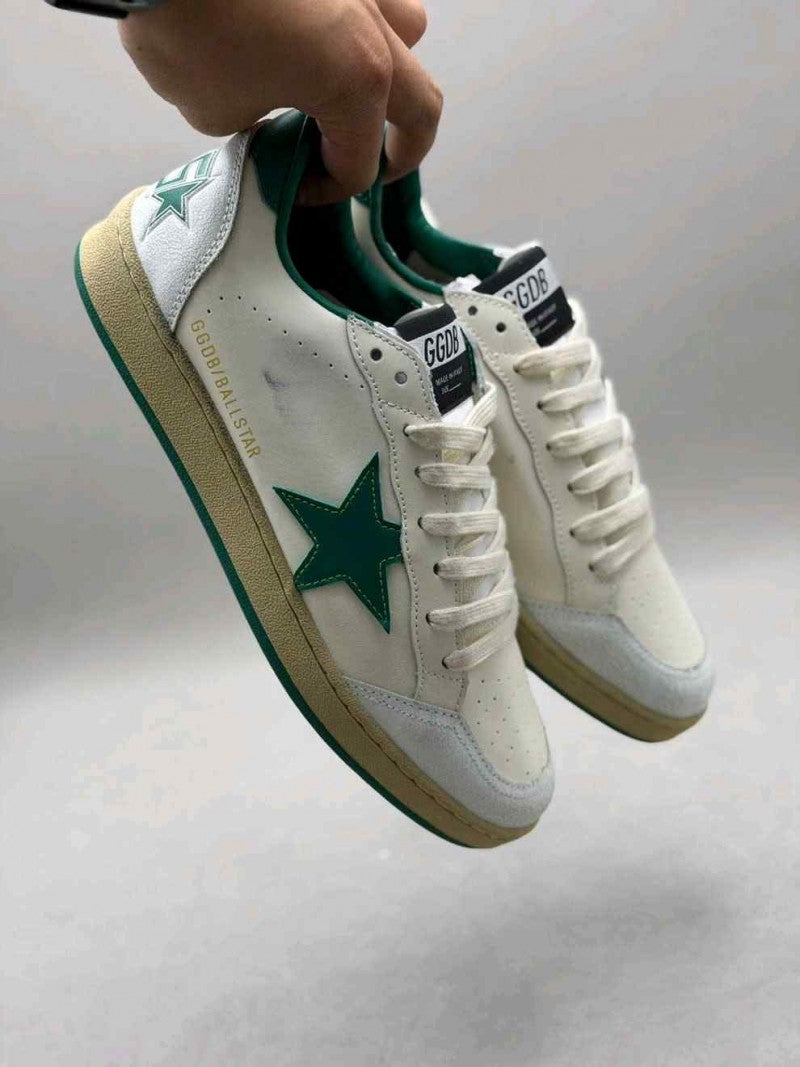 Golden Goose Ballstar WhiteGreen sneakers 479