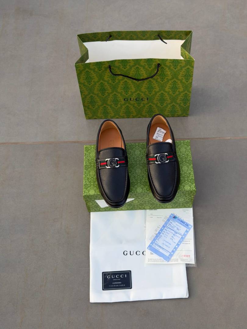 Gucii Premium Leather Loafers