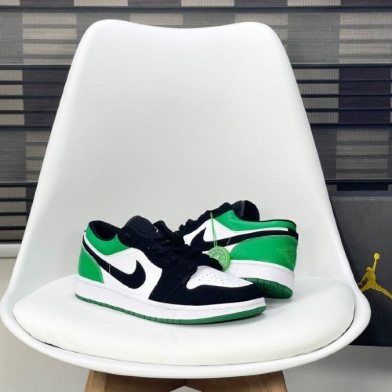 Nike Air Jordan 1 Low Black Mystic Green