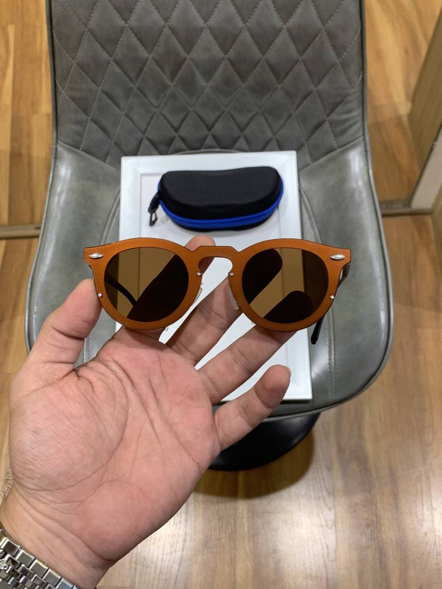Round changeable 5201 gold brown