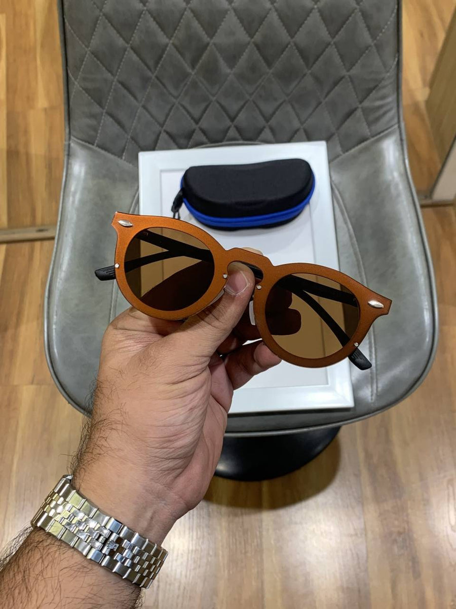 Round changeable 5201 gold brown