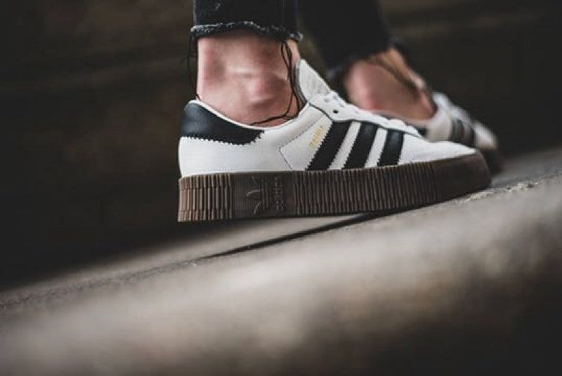 Adidas samba platform white 101 sale