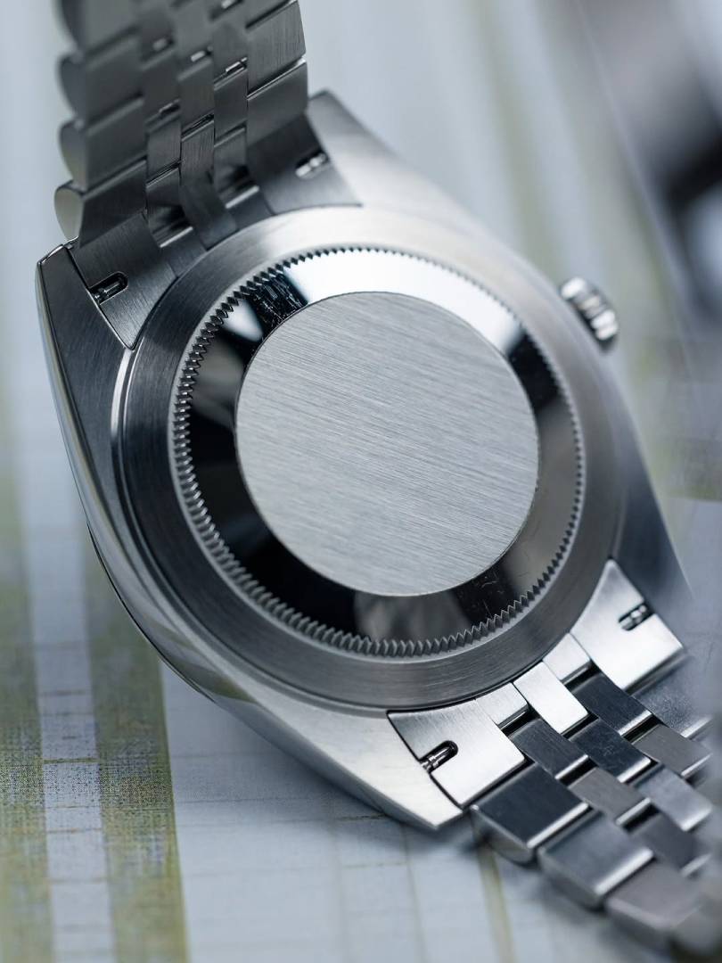 Rolex Oyster Perpetual Date Just Silver Green