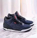 Nike Leviis x Air Jordan 3 Retro Indigo MenTrack 658