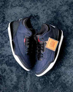 Nike Leviis x Air Jordan 3 Retro Indigo MenTrack 658