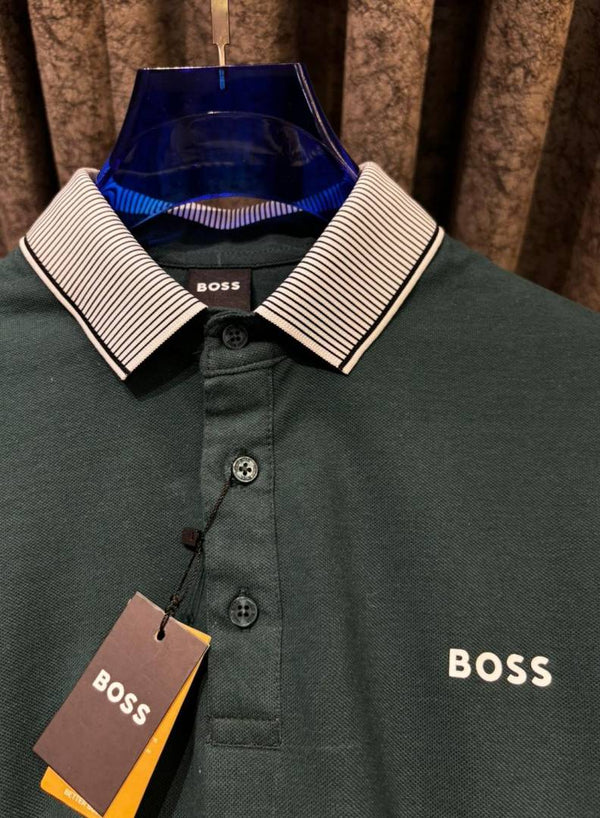 HUGO BOS IMPORTED STORE ARTICLE POLO T-SHIRT BOX PACK