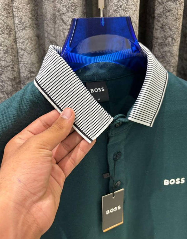 HUGO BOS IMPORTED STORE ARTICLE POLO T-SHIRT BOX PACK