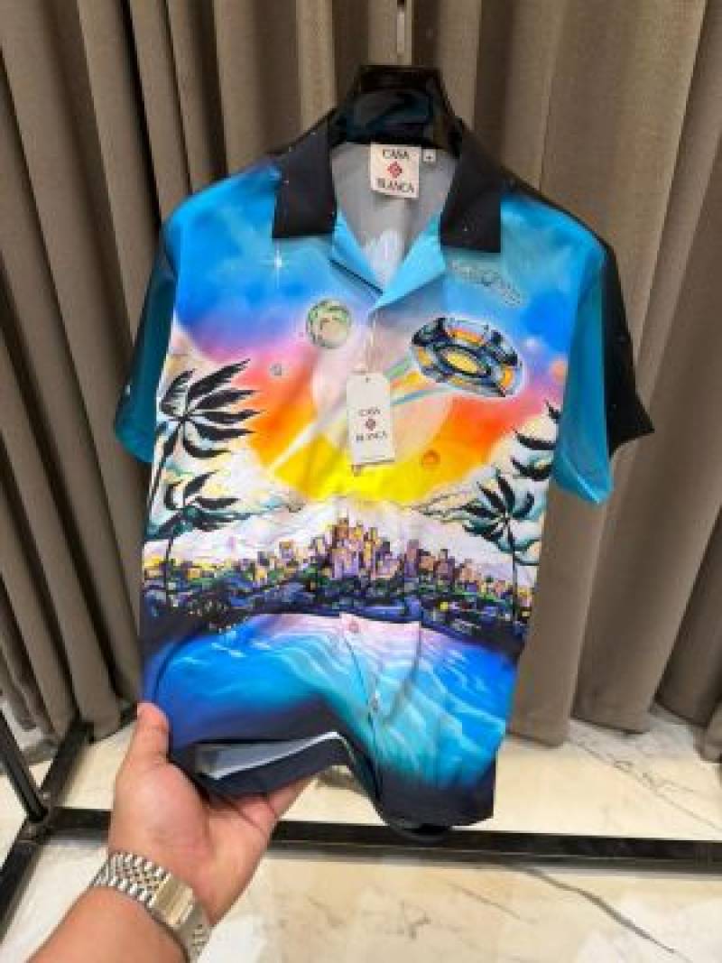 Casablanca Imported Half Sleeves Shirt