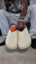 Crocs Echo Wave Clogs Vanilla