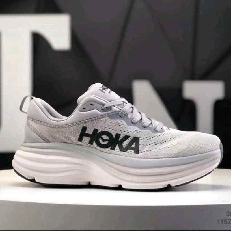Hoka One Bondi 8 Grey 874