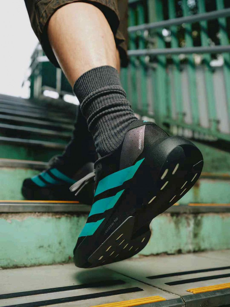 Adidas Adizero Evo SL Core BlackPure TealGrey Four