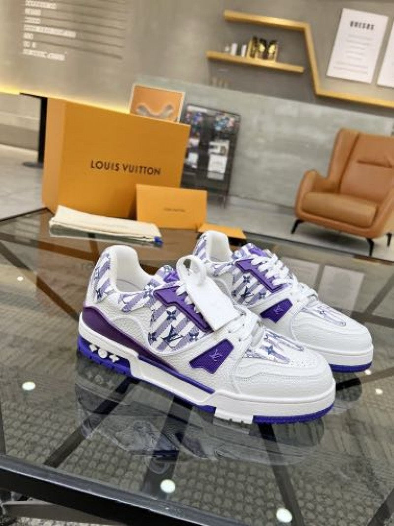 Louis Vuitton Trainer Virgil Abloh Purple 2024 sale