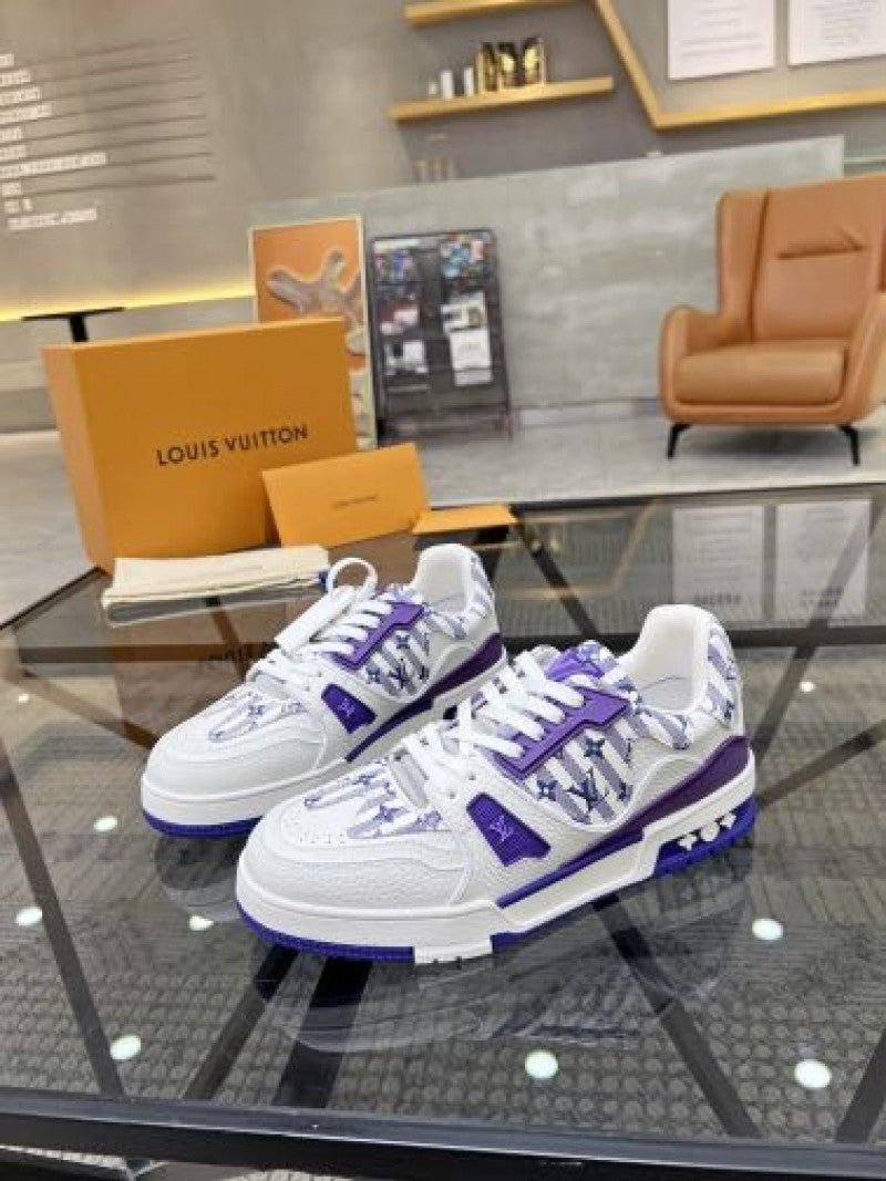 Louis Vuitton Trainer Virgil Abloh Purple 2024 sale