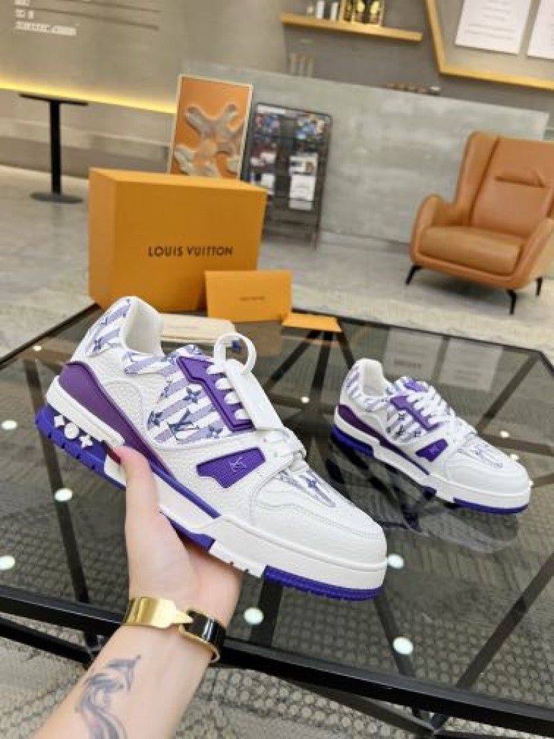 Louis Vuitton Trainer Virgil Abloh Purple 2024 sale