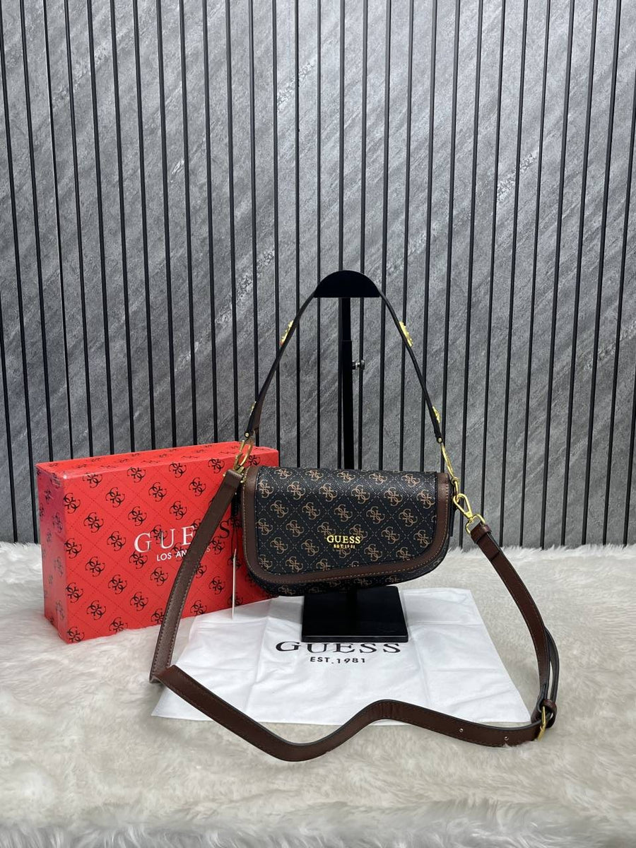 Guess G Dream Flap Shoulder Crossbody Bag With Original Box Dust Cover Premium