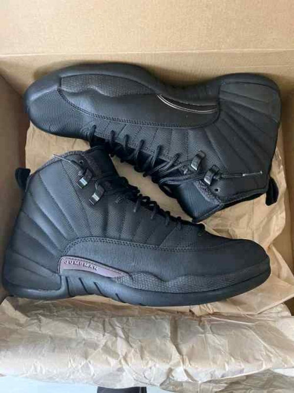 Nike Air Jordan Retro 12 Winterized Triple Black 159
