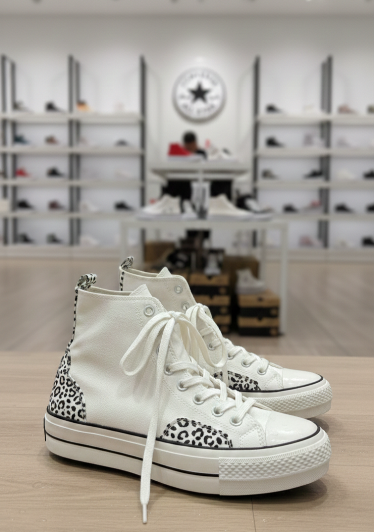 CONVERSSE CHUCK TYLOR CHEETAH PRINT