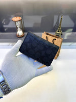 Coach Card Holder Black Fa 873