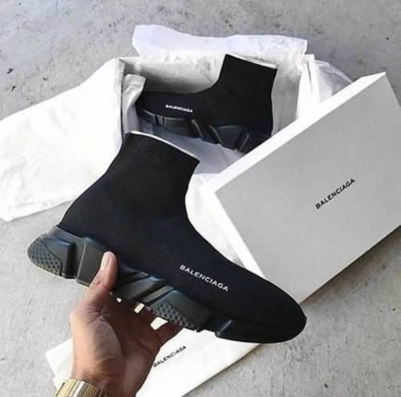 _Balenciag.a Speed Trainer Triple Black _