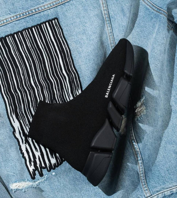_Balenciag.a Speed Trainer Triple Black _