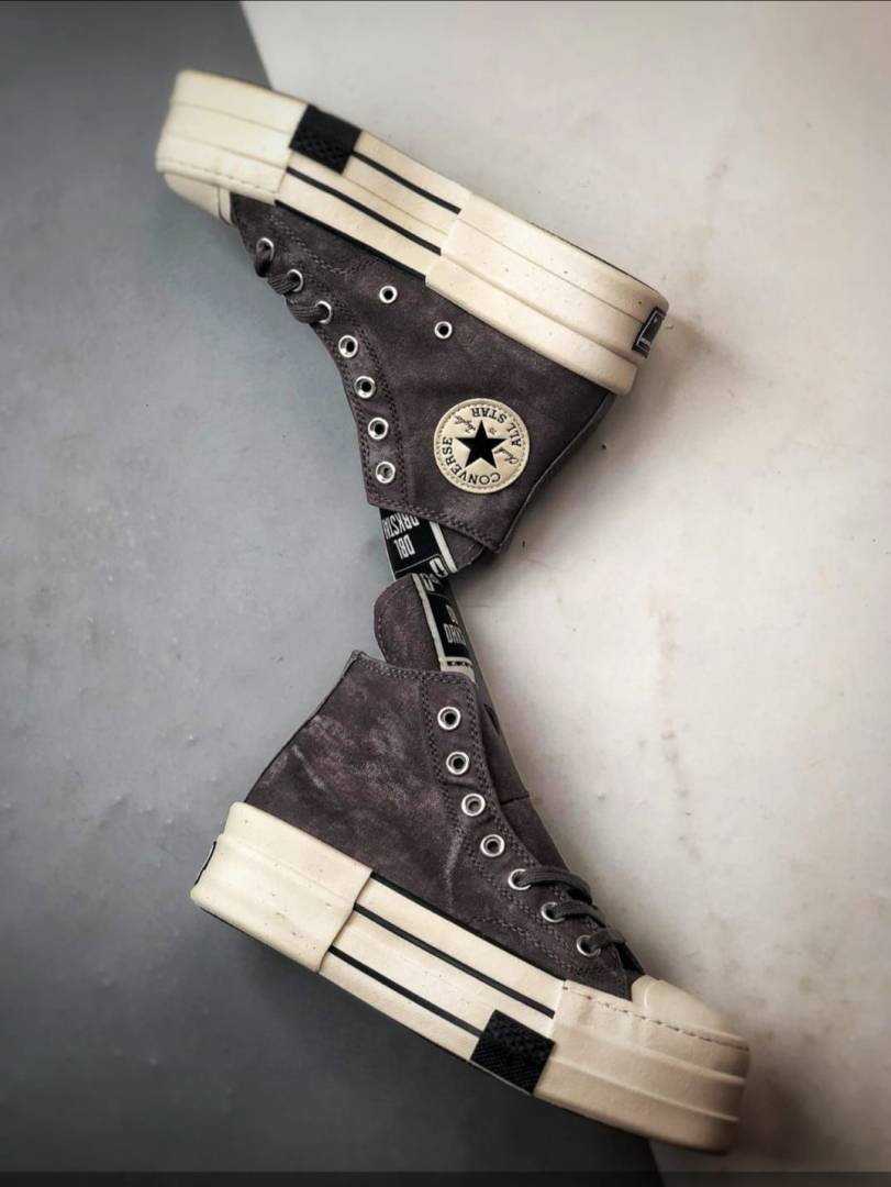 Converse DRKSTAR CHUCKS TYLOR ALL STAR RICK OWENS OVERDYE CONCRETE