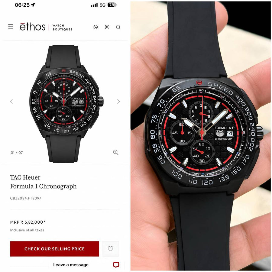 Tag Huer Formula 1 Chronograph