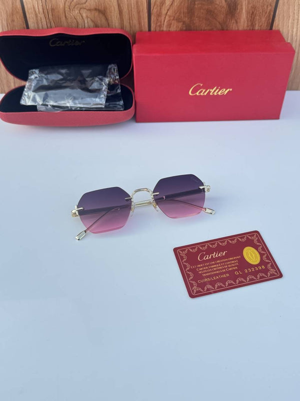 Cartier 2503 gold violet