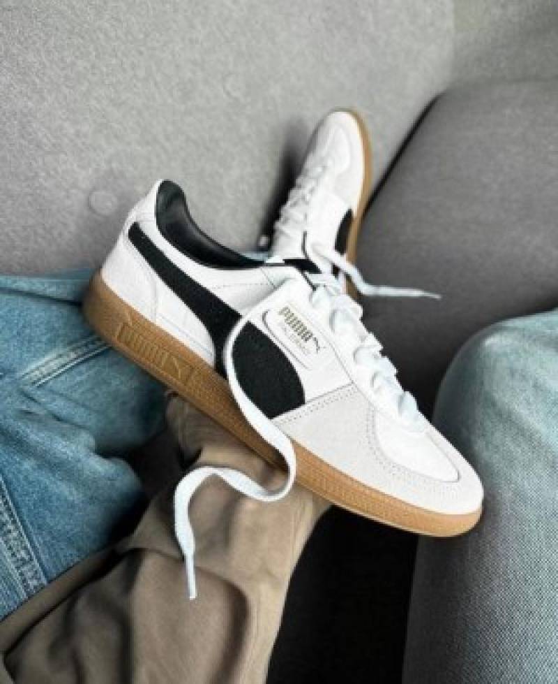 puuma Palermo White Black For mens