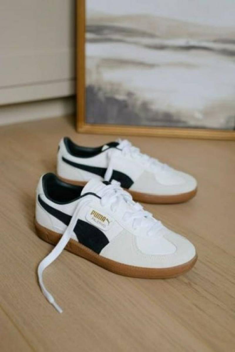 puuma Palermo White Black For mens