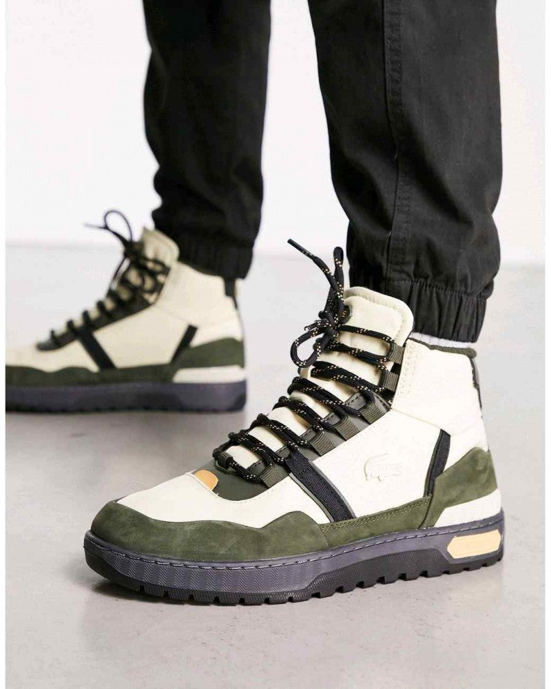Lacoste T Clip Winter Mid Beige Dark Green