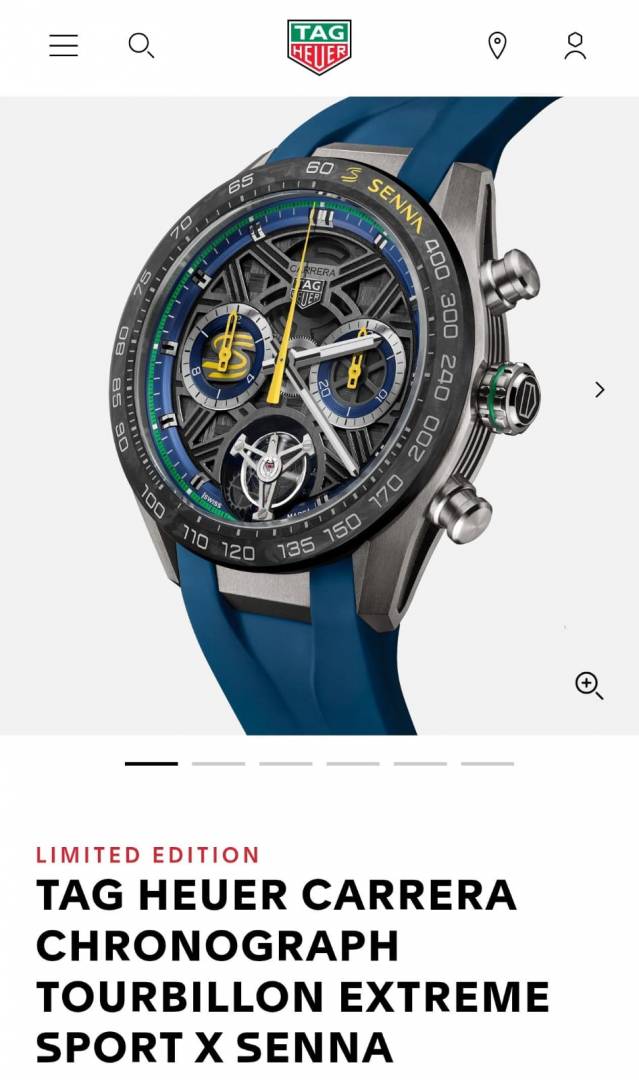 TAG HUER CARRERA CHRONOGRAPH EXTREME SPORT