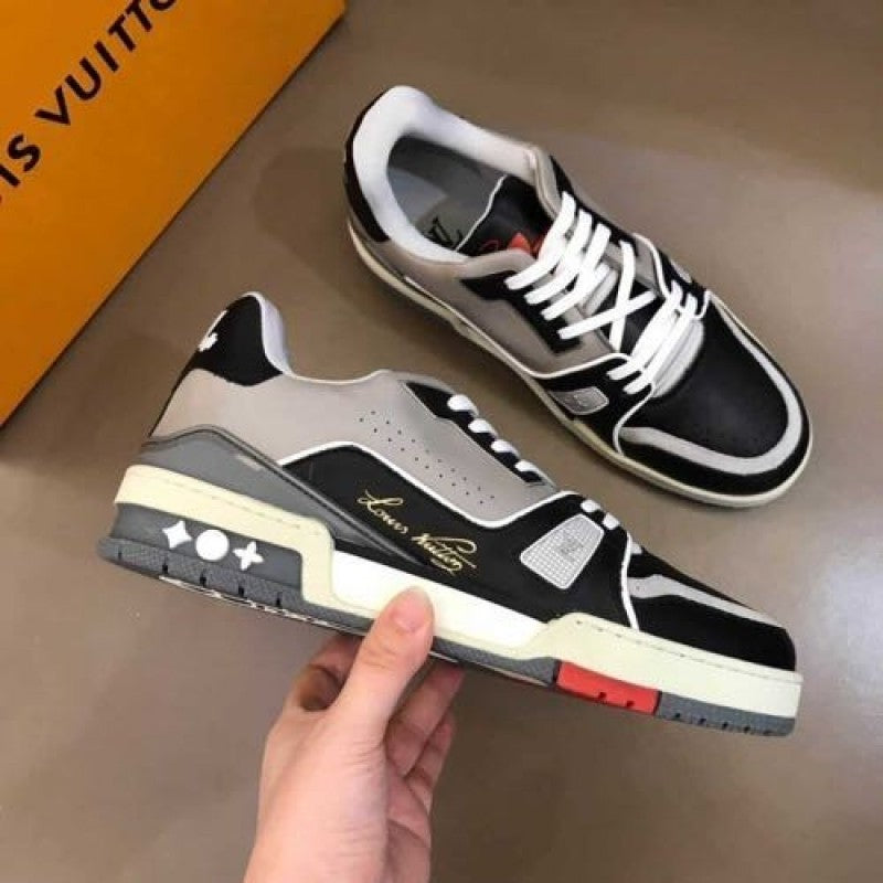 Louis Vuitton Trainer sneaker Grey Black 201 sale