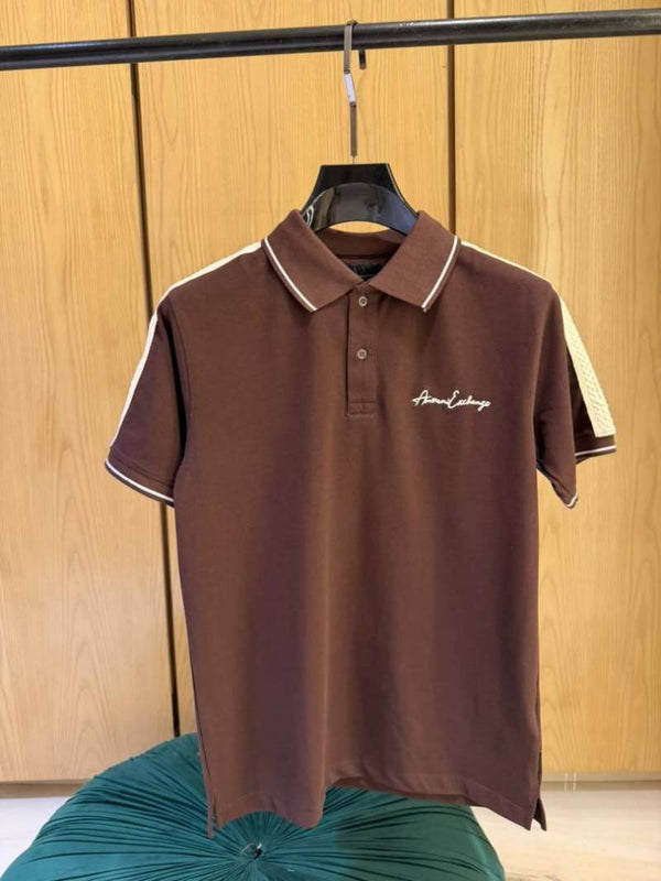 Arma-xi Exchange IMPORTED STORE ARTICLE POLO T-SHIRT