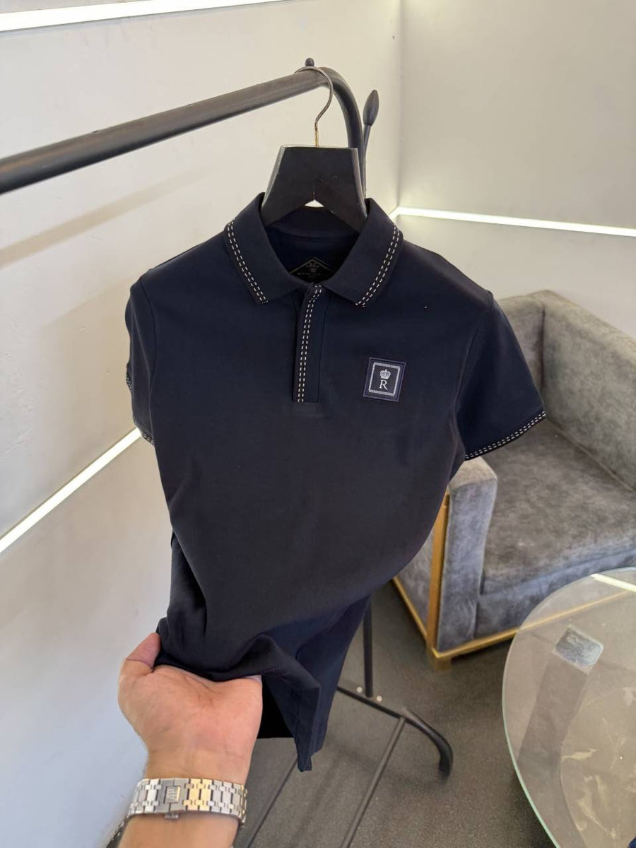 Rarerabbit classic imported polo tshirt navy blue sale