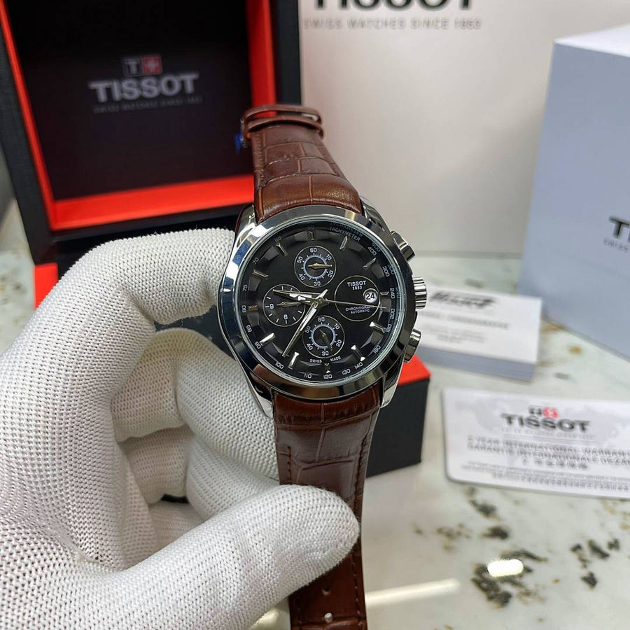 Tissot 1853 Couturier Brown-Silver-Black