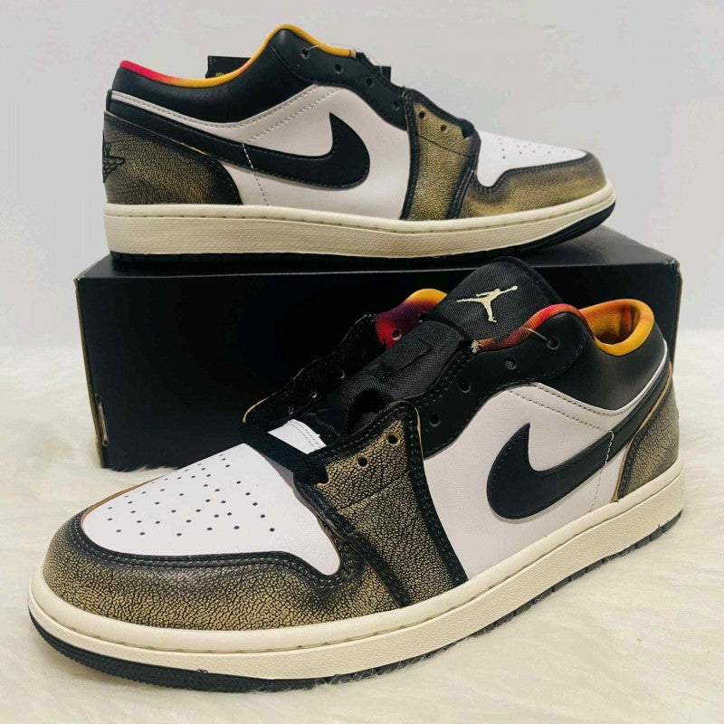 Air jordan 1 Low SE Wear Away Tan yellow