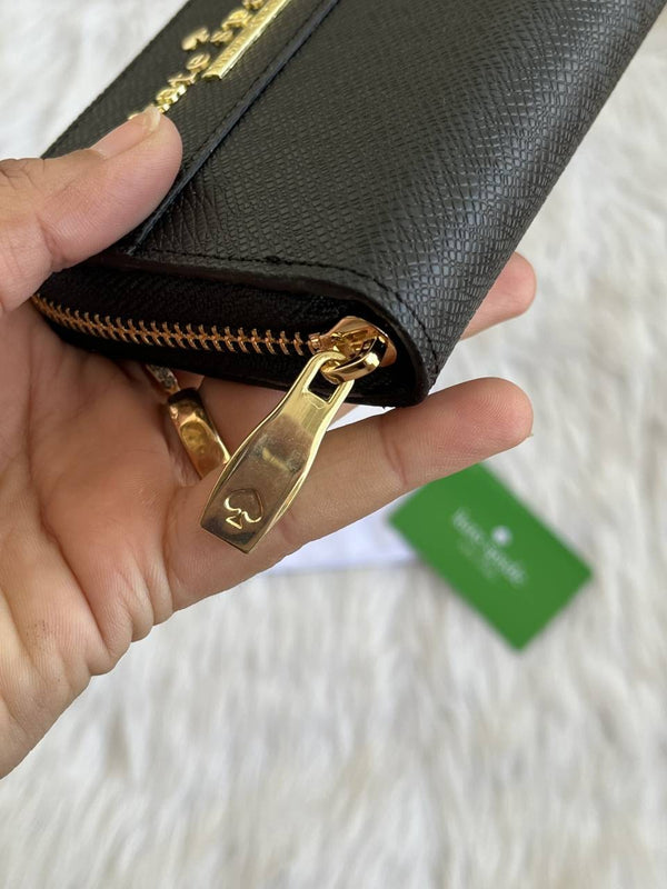 Kate_Spade_Black_114_Mini_Wallet_With_OriginalBox_DustCover