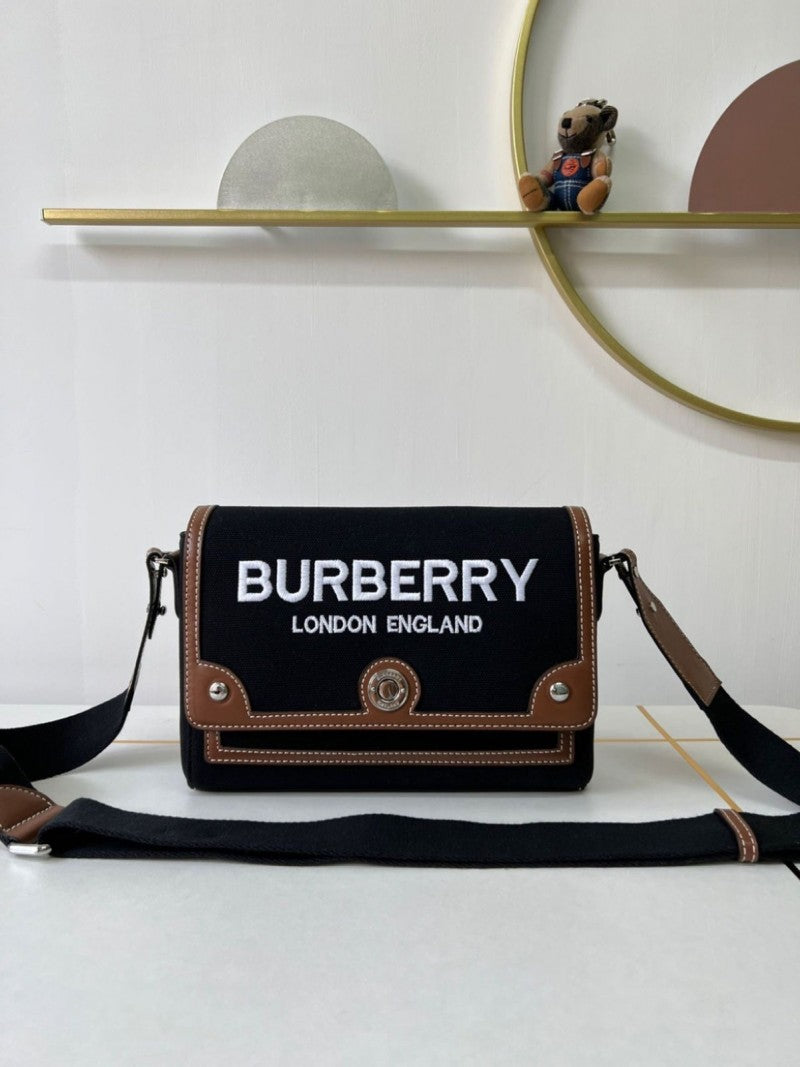 Burberry_Note_Canvas_Leather_Crossbody_With_MagnetOriginalBox