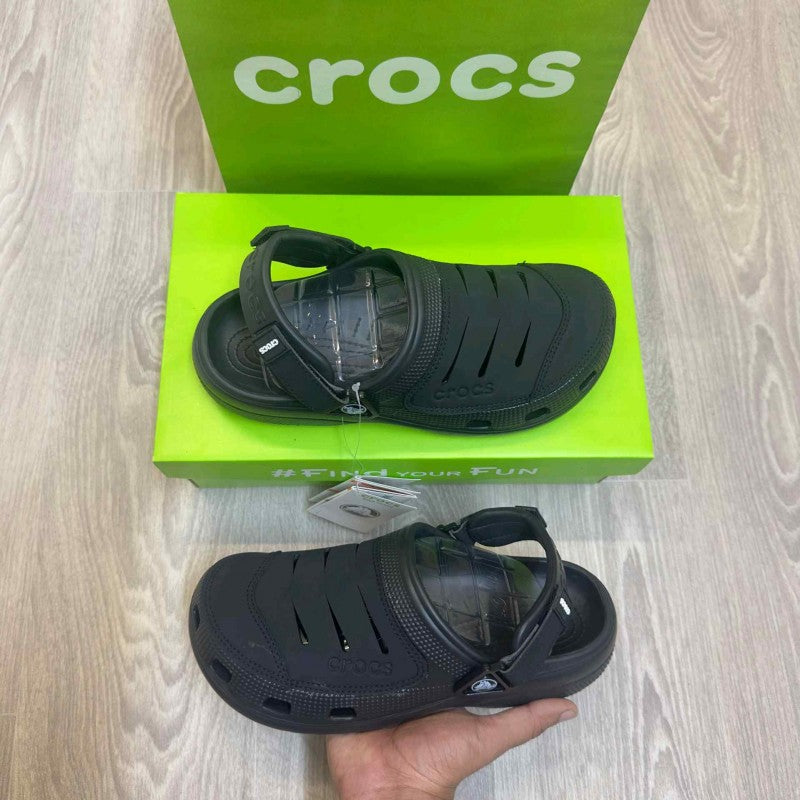 Crocs Yukon Vista Premium Black Clogs