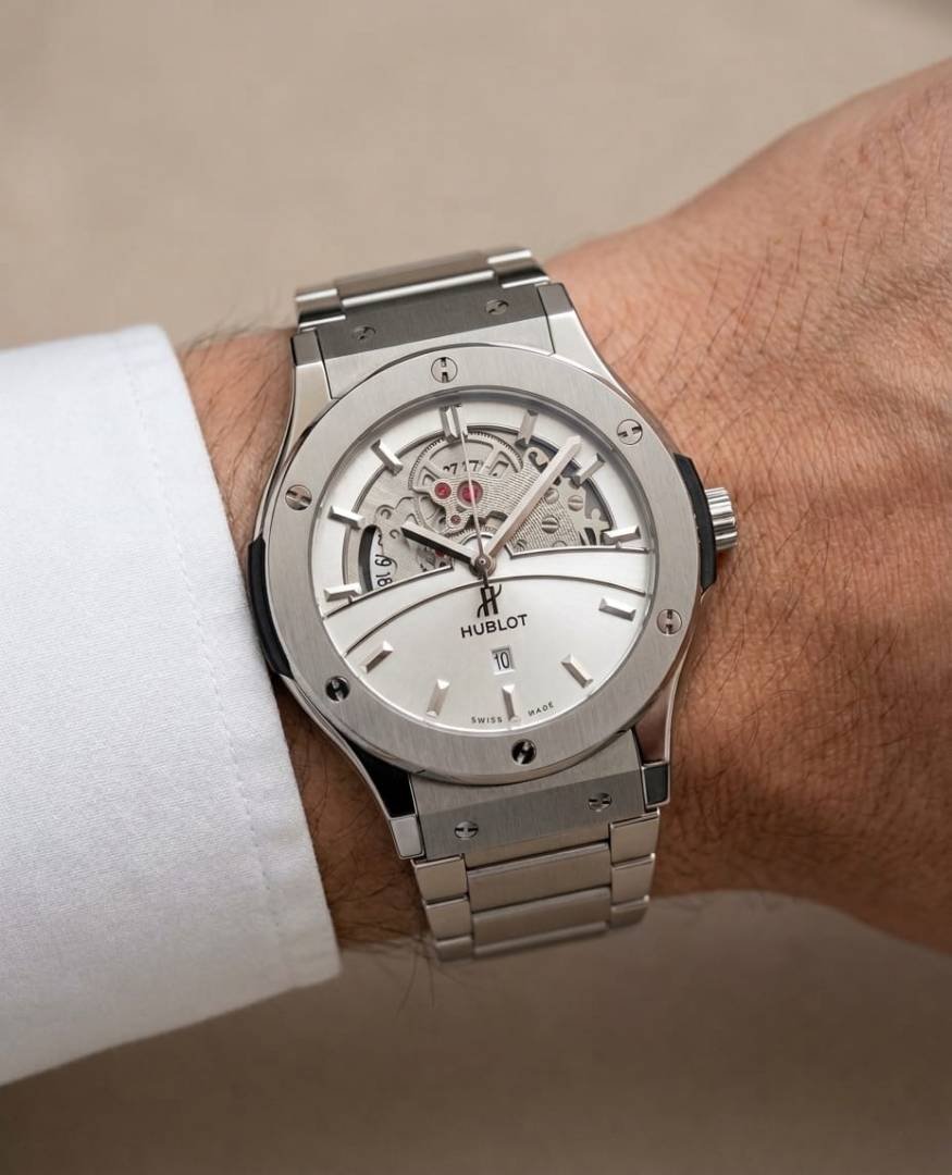 Hublot Classic Fusion Titanium White